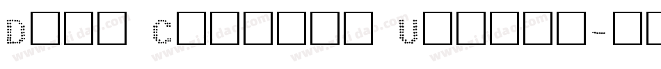 Data Control Unifon字体转换